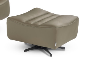 Кожаная спицевая поворотная подставка для ног