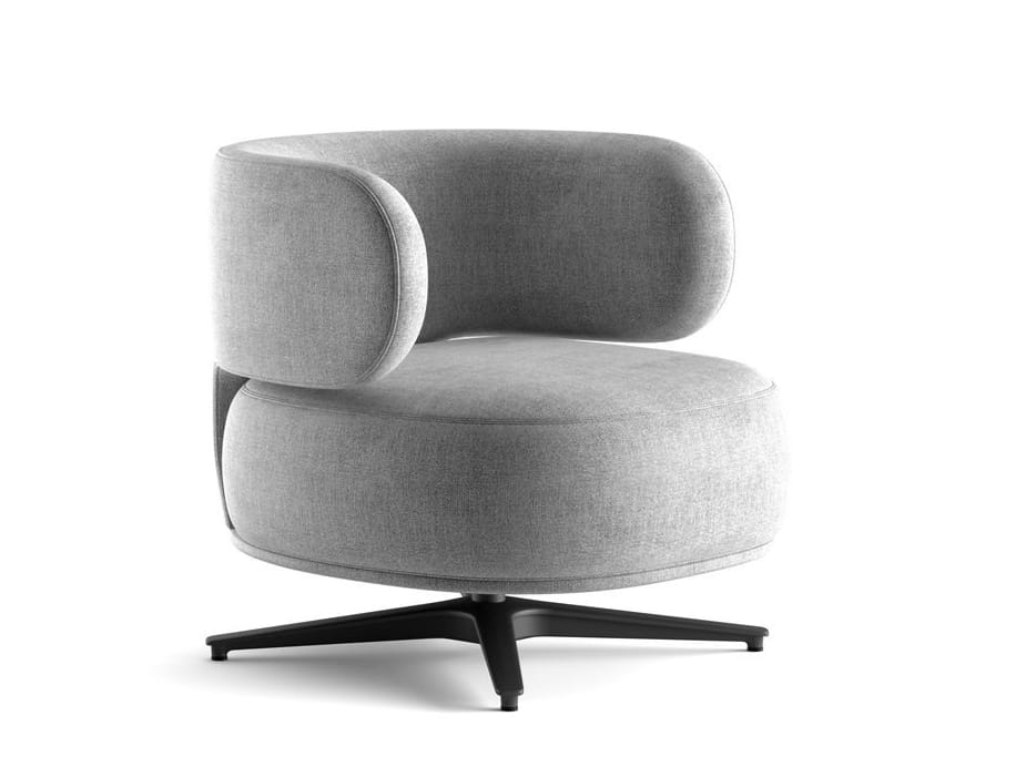 Съемное вращающееся кресло Gallotti&Radice Akiko ARCH-00113885