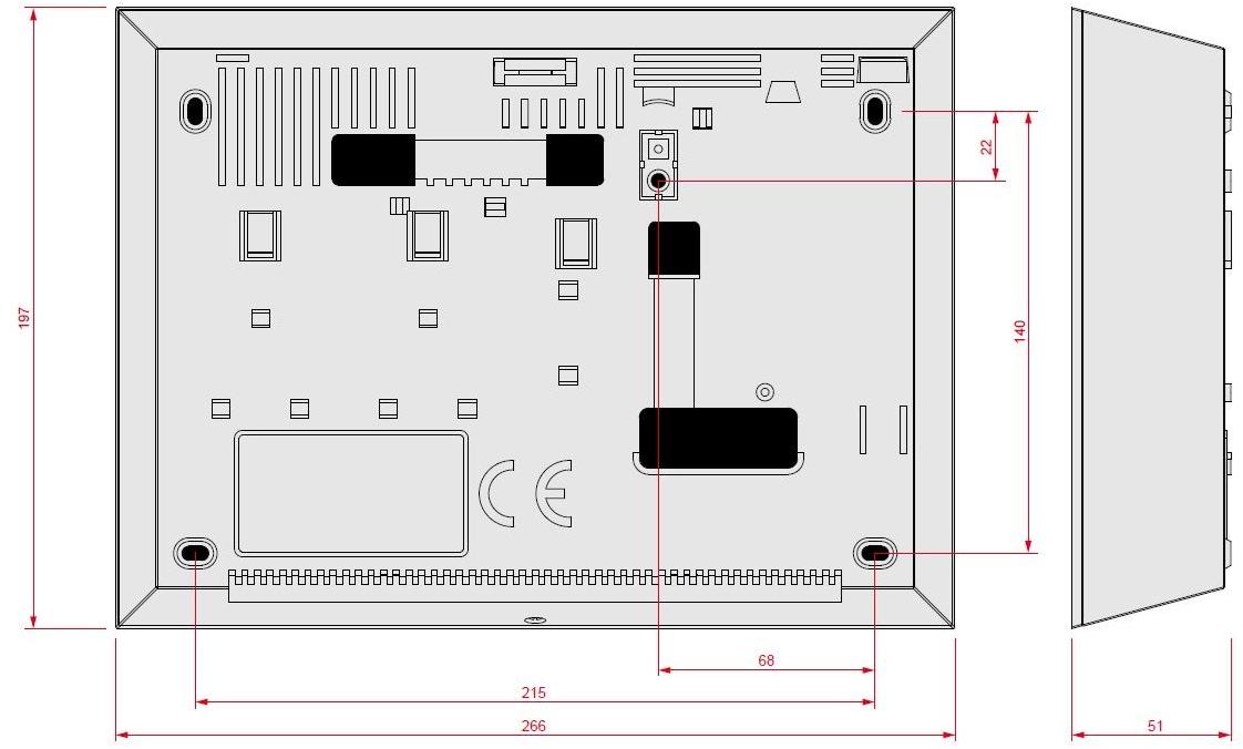 INIM ELECTRONICS Блок управления с передней панелью с сенсорной клавиатурой Sol sun-id-1374689 - Вид №1