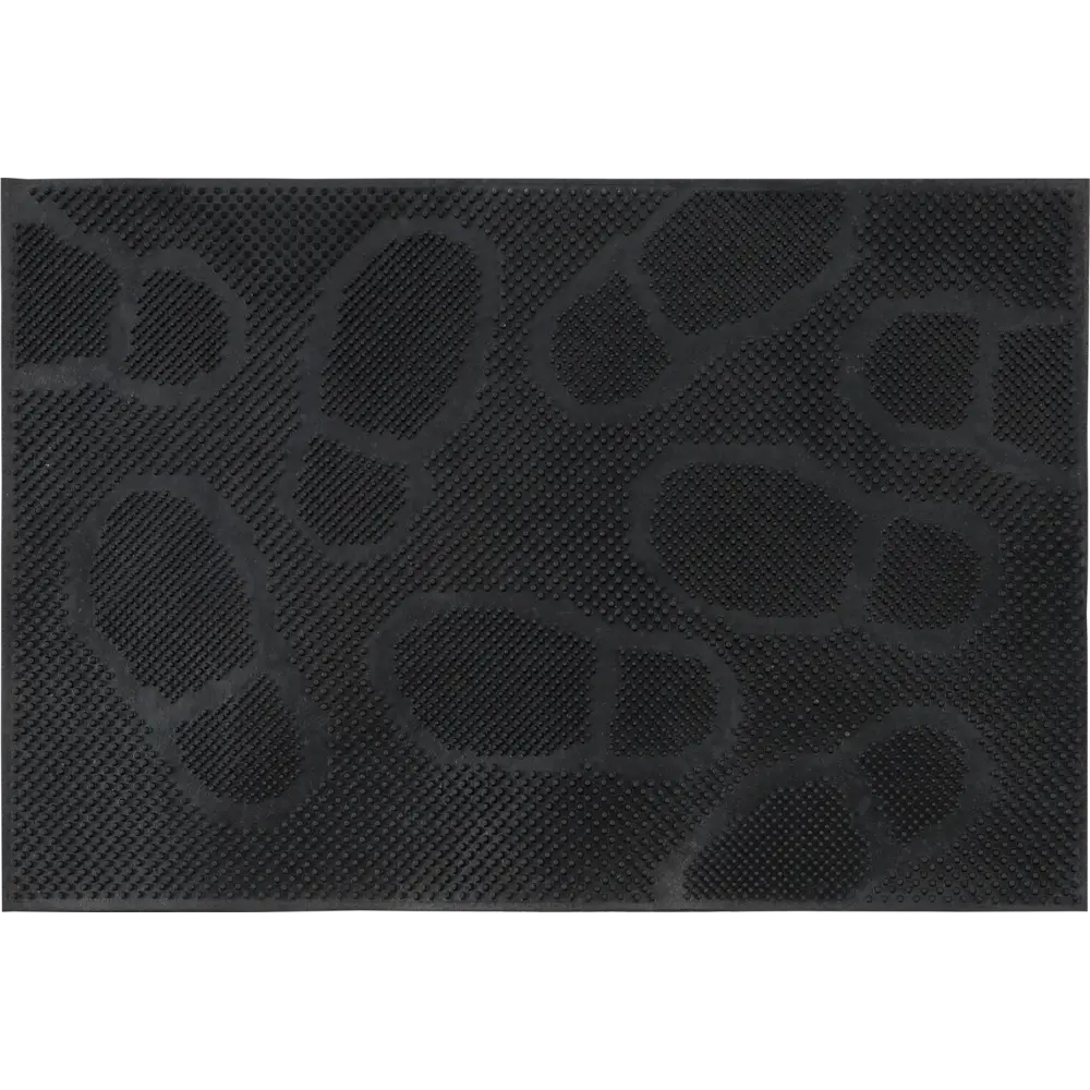 Коврик «Следы», 40x60 см, резина, цвет чёрный 82206285 STLM-2057014 REMILING 