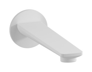 Настенный излив для ванны WE ARE IB c6327bo_23 Matt White C-67