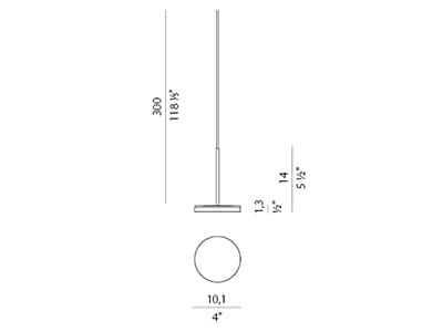 Литой алюминиевый светодиодный подвесной светильник Panzeri красивая ARCH-00097919 - Вид №13