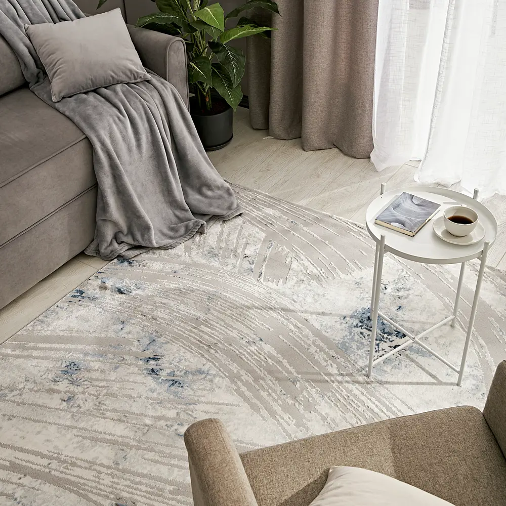 INSPIRE Breeze — серый ковер из полиэстера 200x300 см 84860783 STLM-0056408 - Вид №7