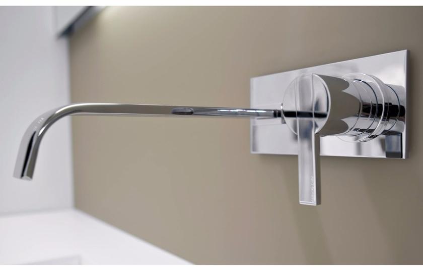 Antonio Lupi Design Смеситель для умывальника настенный с тарелкой Bikappa Antoniolupi sun-id-1445599 - Вид №1