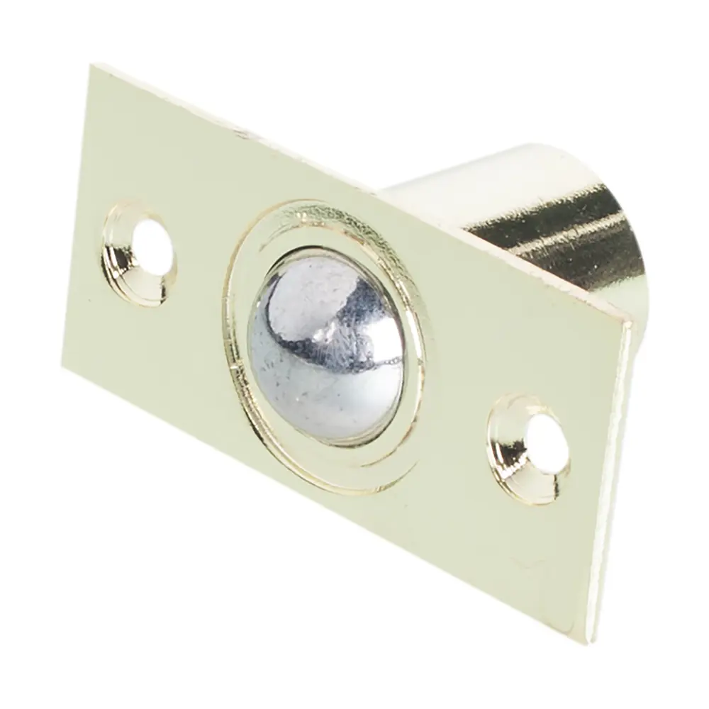 Шариковый фиксатор Apecs R-0001, 21х19 мм, сталь, цвет золото 12264230 STLM-2069372 