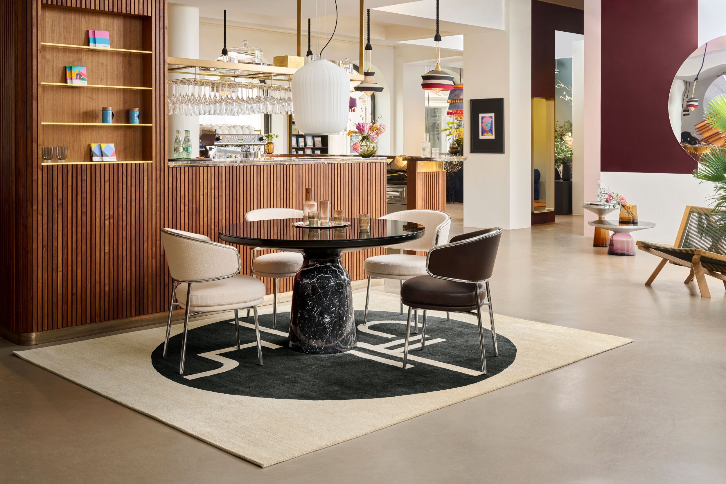 Тканевый стул с подлокотниками Classicon ARISTO ARCH-00060666 - Вид №3