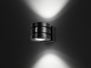 Алюминиевый светодиодный наружный настенный светильник