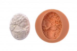 0991 Молд №031 силикон Дамы HobbyPage