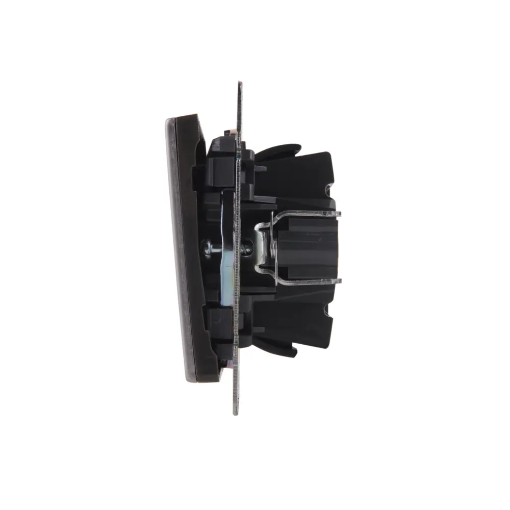 Выключатель WERKEL одноклавишный в глянцевом никеле 83738802 Встраиваемые механизмы STLM-0044163 - Вид №3