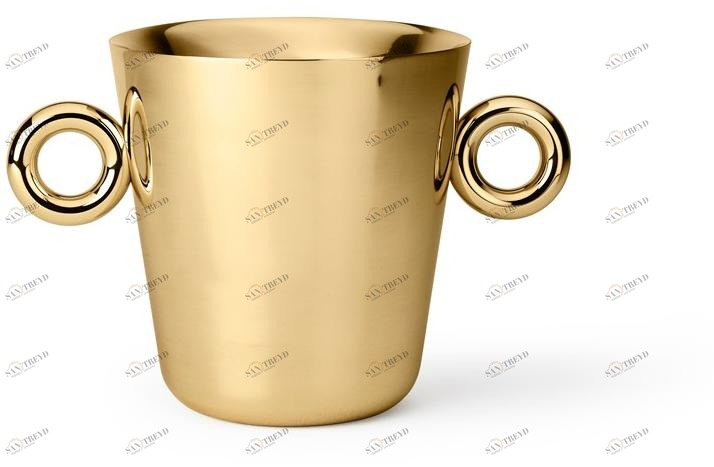 GHIDINI1961 Ведро для льда из нержавеющей стали Double-o Rh604hb101