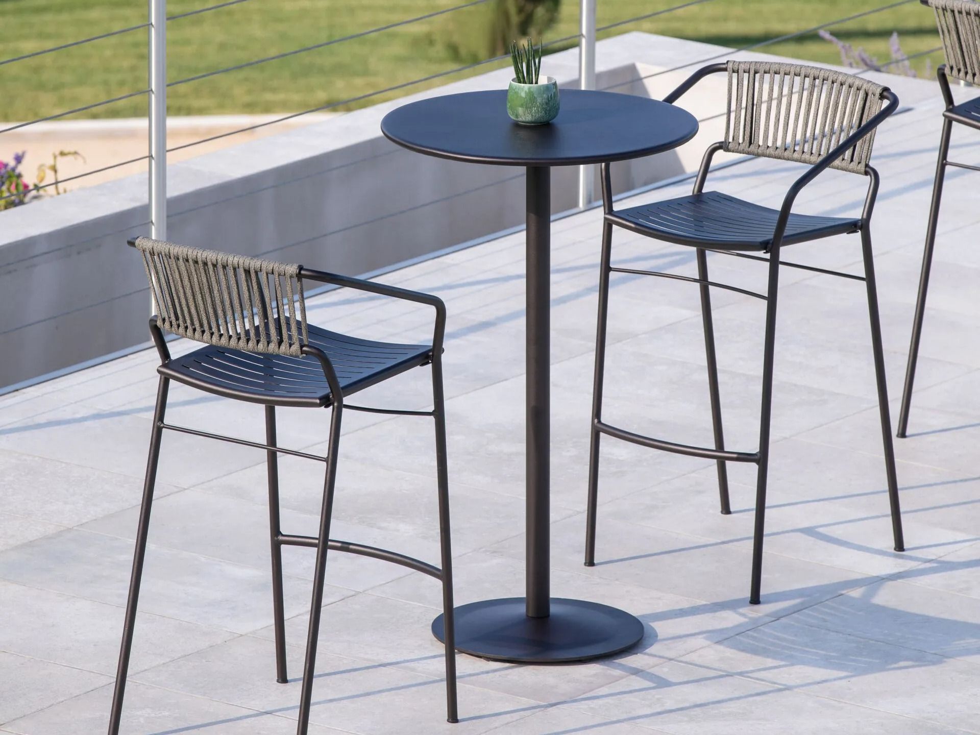 Стальной открытый высокий стол база Vermobil бистро ARCH-00074785 - Вид №1