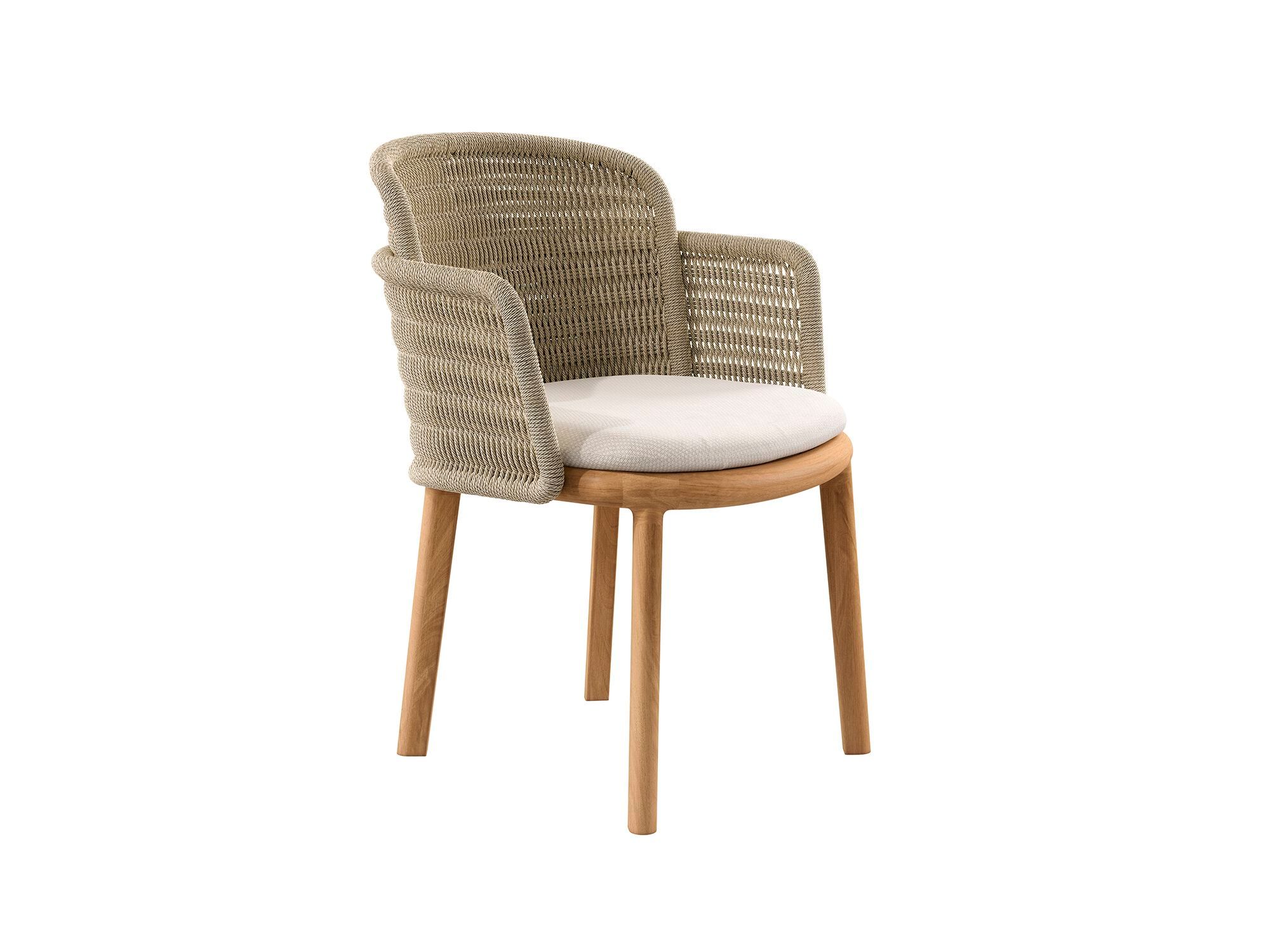 Садовое кресло из тикового дерева TRIBÙ Suro ARCH-00125750 - Вид №6