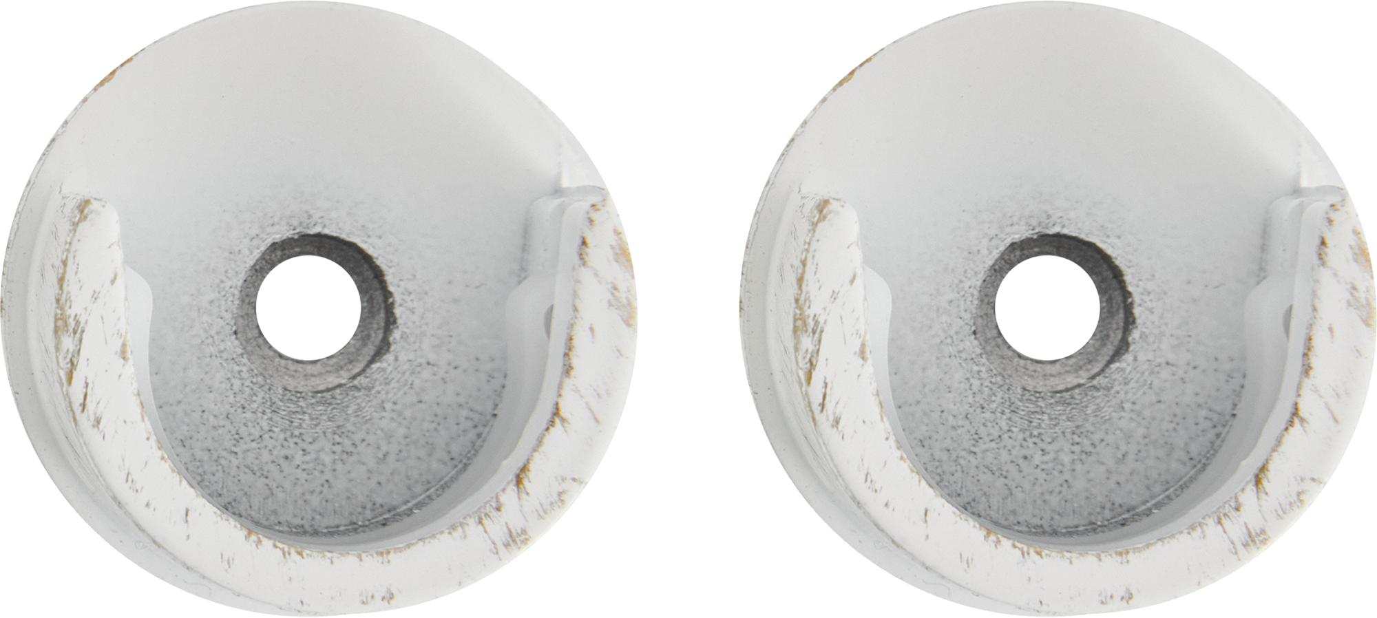 Держатель торцевой INSPIRE алюминиевый белый 20 см (2 шт.) 86421325 STLM-0068882 - Вид №2