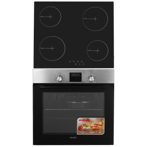 9280258 Духовой шкаф электрический Simfer B6EM56070 + Варочная поверхность электрическая Simfer H60D14B001