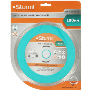 Диск алмазный Sturm! 9020-04-180x22-WC 8113993