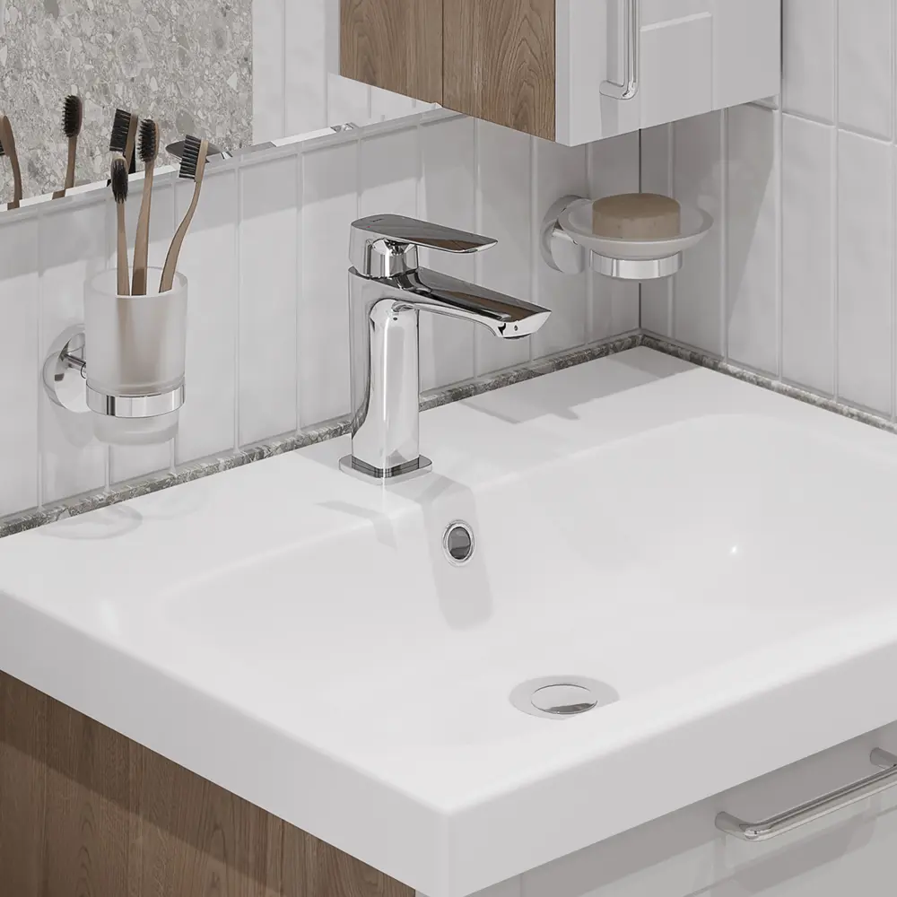 IDDIS Token - элегантный смеситель для раковины с плавной геометрией 86588917 STLM-1584513 - Вид №2