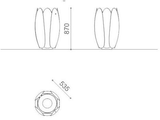 Metalco Контейнер для мусора из стали sun-id-1376239 - Вид №8