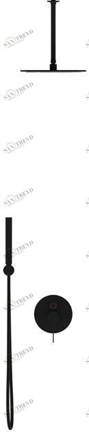 JUSTIME Душевой набор с лейкой и ручным душем Lucky 7 6777-xw