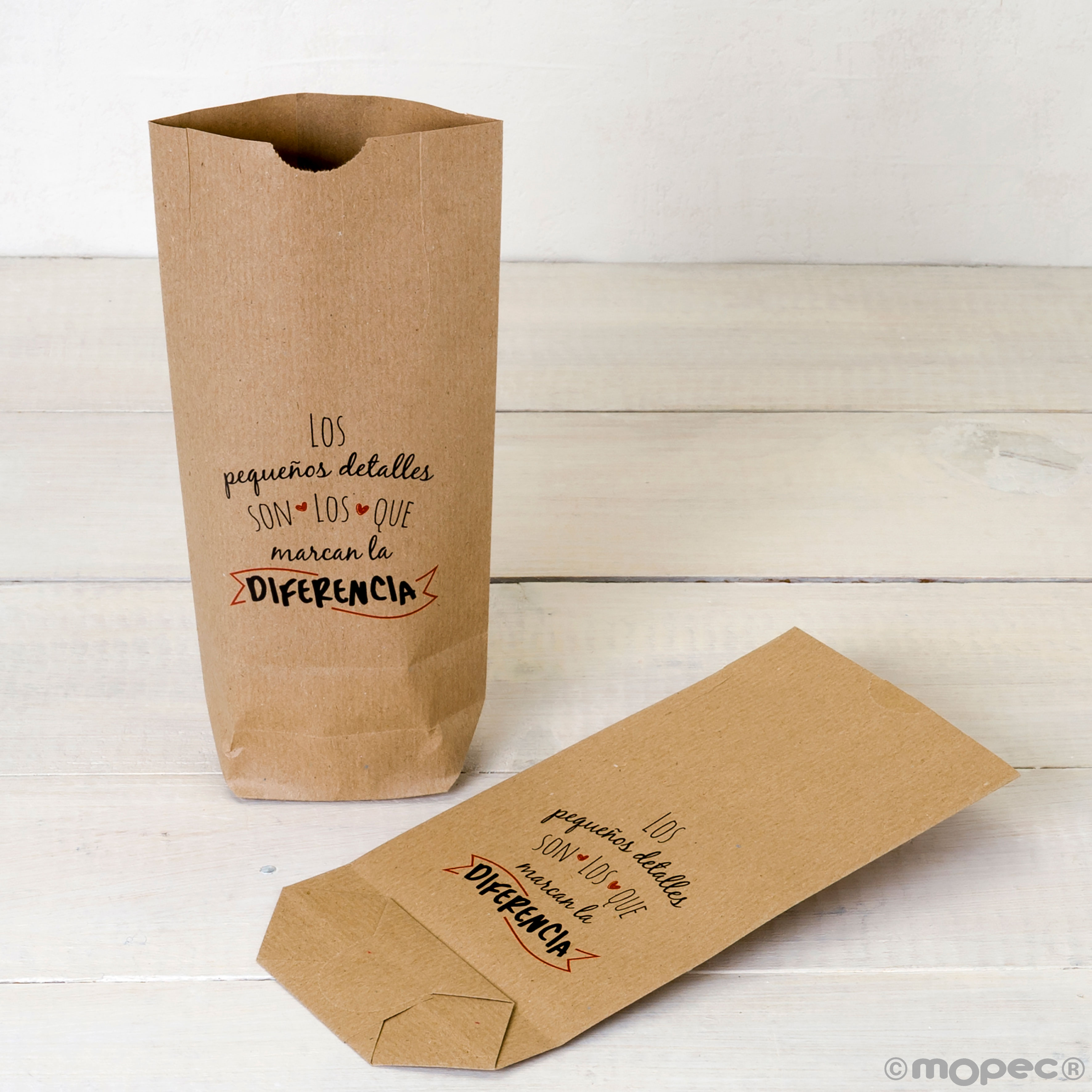 E562.14.1 Сумка kraft, 25 единиц. Dekoraniaevents Bodas 