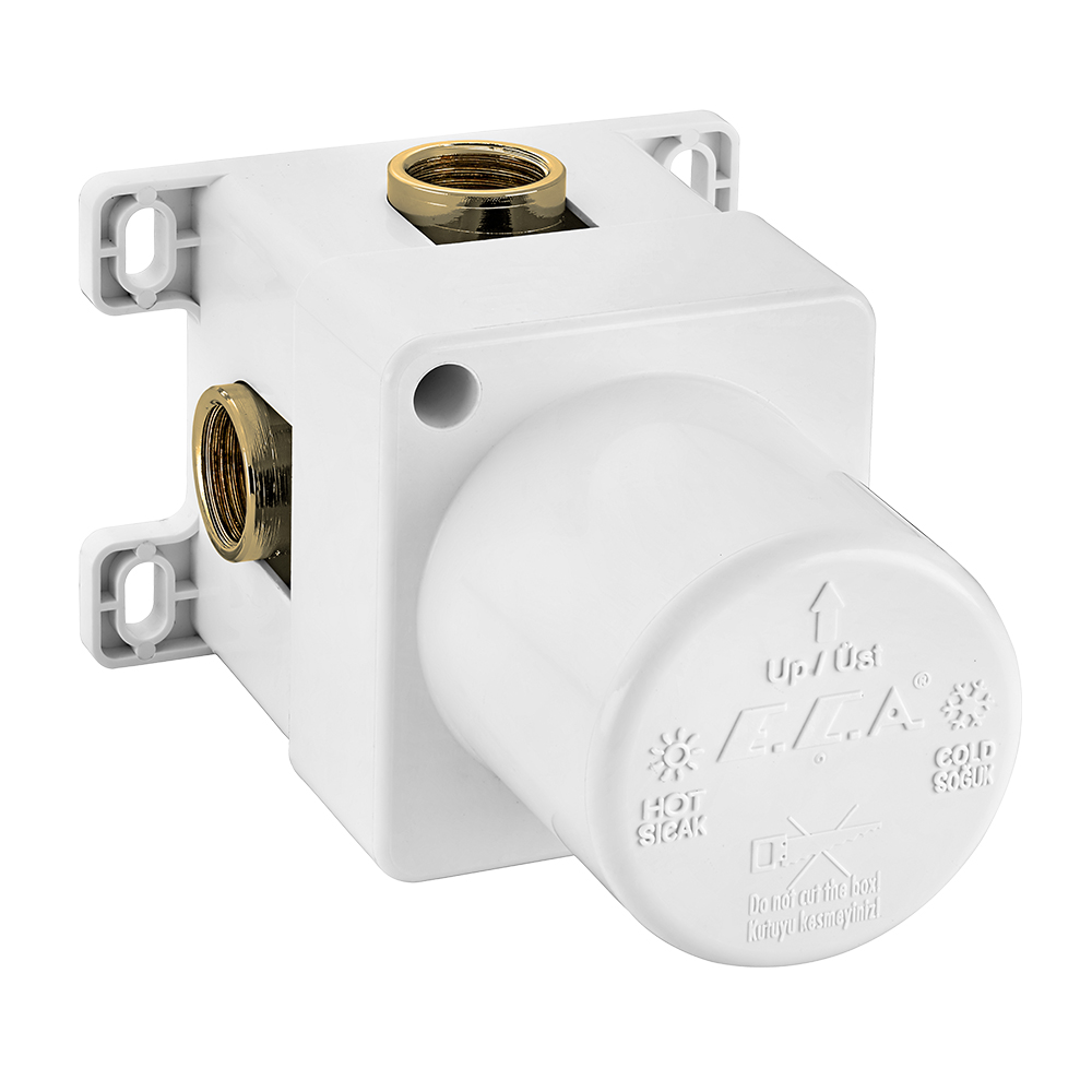 102166105  Смеситель для душа скрытого монтажа Caro Thermo Safe, монтируемый Sıva Altı Grubu Eca 