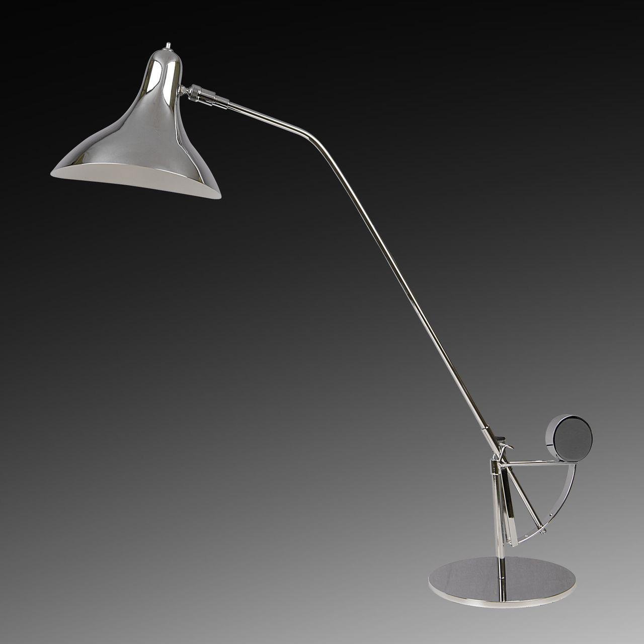 Настольная лампа Lightstar Manti 764904 LIGHTSTAR КЛАССИЧЕСКИЕ 079556 Серый;хром  - Вид №2
