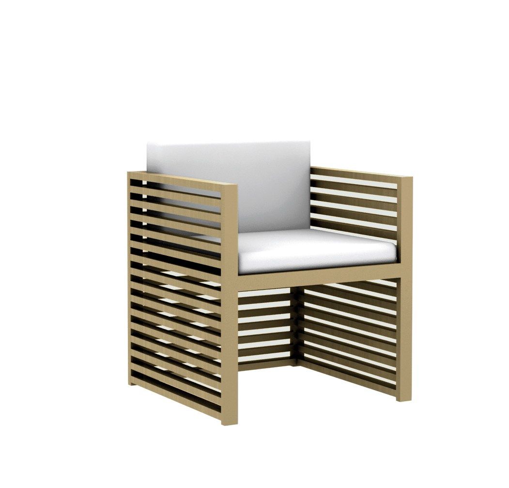 Садовое кресло с подлокотниками GANDIABLASCO DNA ARCH-00122936 - Вид №10