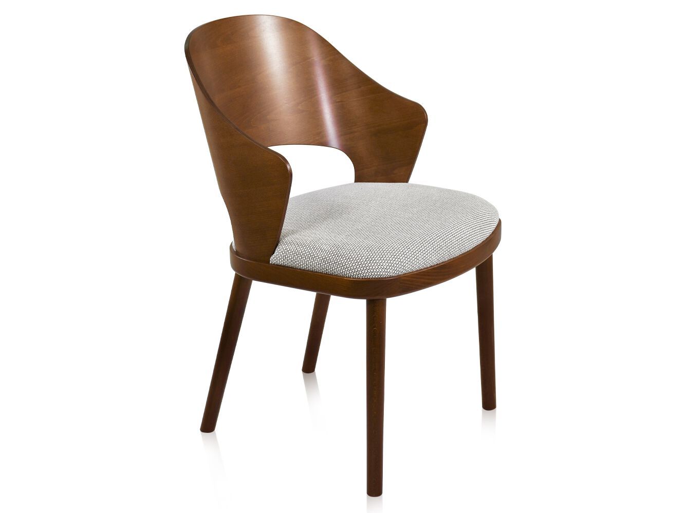 Деревянный стул с мягким сиденьем Vela Arredamenti Sau Wood ARCH-00147183