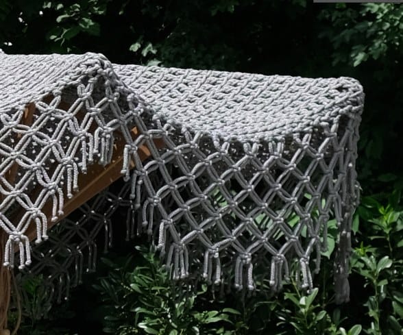 Ткань круглый зонтик Ilektras Croshade CLASSIC CROCHET ARCH-00108189 - Вид №12