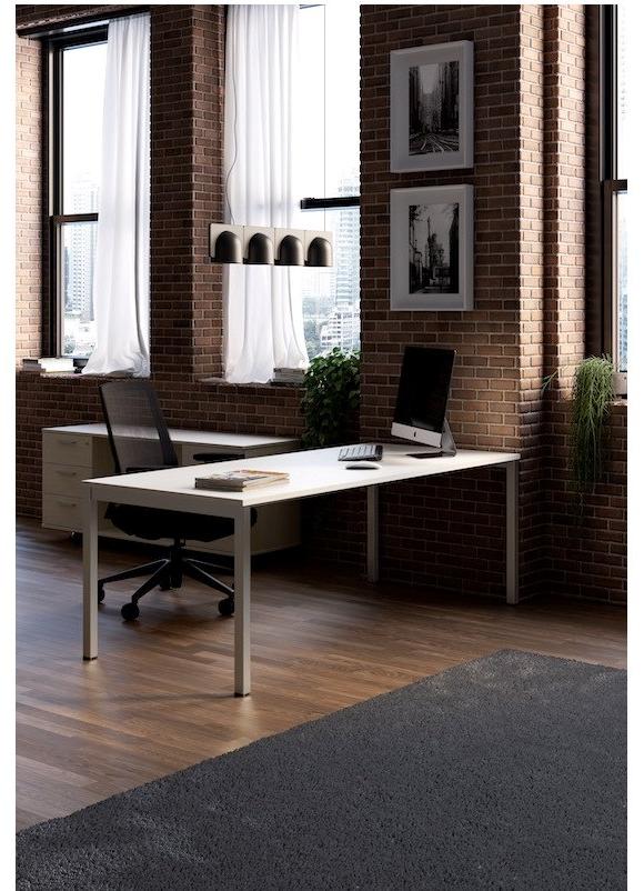 MASCAGNI Модульный прямоугольный рабочий стол Workstation 99qcat - Вид №4