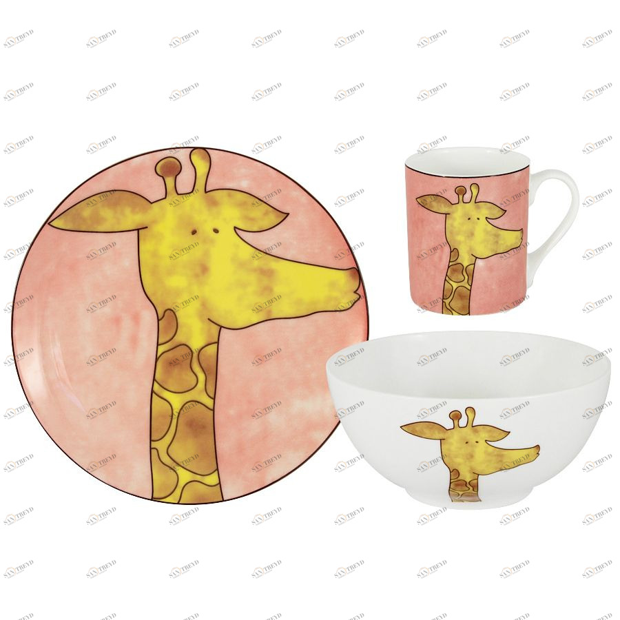 Набор Жираф, 3 предмета Anna Lafarg Emily ALB17Q38E6