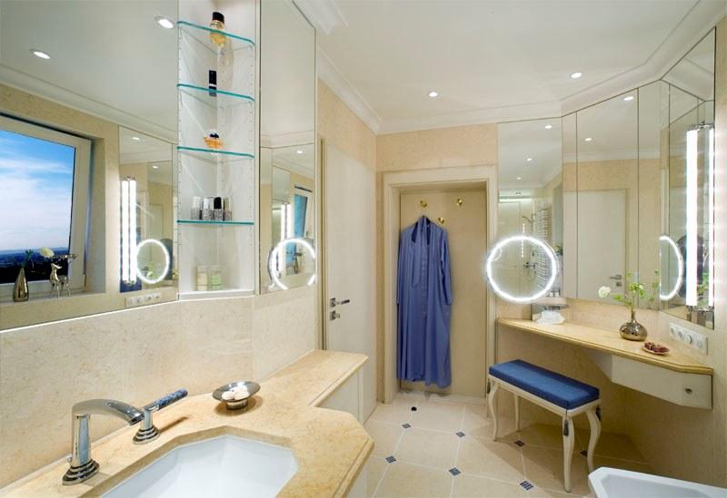 betec Licht Круглое зеркало со встроенной подсветкой для ванной sun-id-1392116 - Вид №2