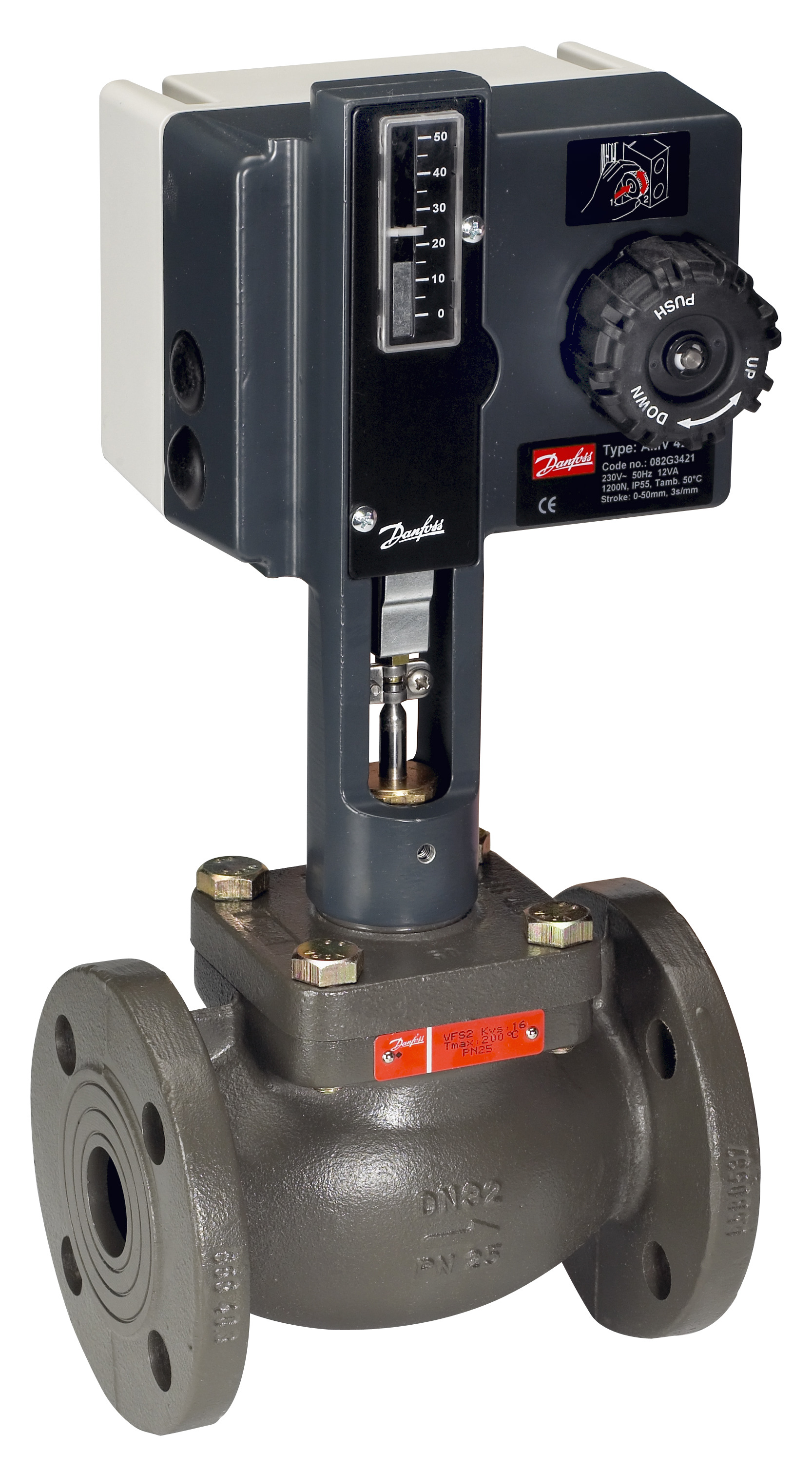 Danfoss Клапан регулирующий VFS 2 фланцевый Клапан двухходовой VFS 2 Ду 40 065B1540  - Вид №15