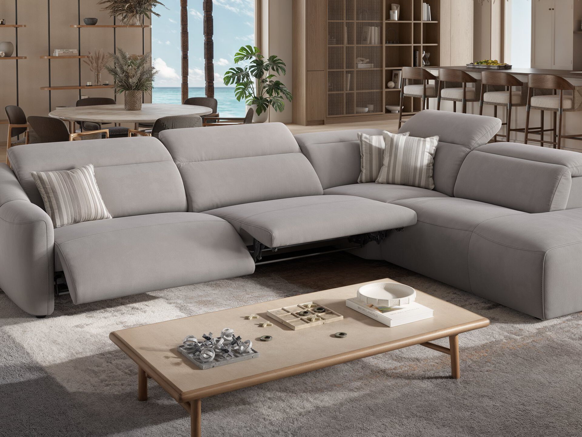 Угловой диван из ткани Sofanella Самоа ARCH-00073610 - Вид №5