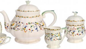 10663599 Gien Сервиз чайный Gien Тоскана на 6 персон 15 предметов, фаянс Фаянс