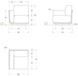 Угловое кресло