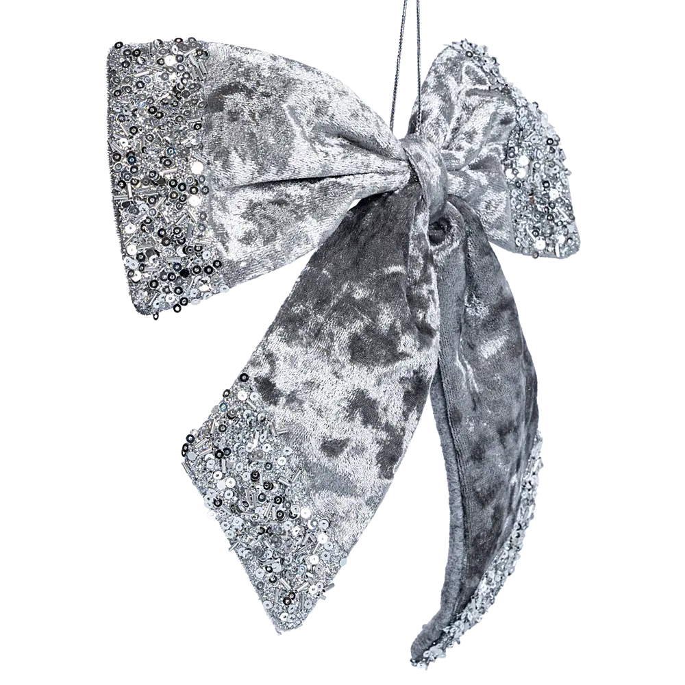 89368969 Украшение декоративное Бант полиэстер 22x20 см фиолетовый STLM-1509198 Santreyd  - Вид №1