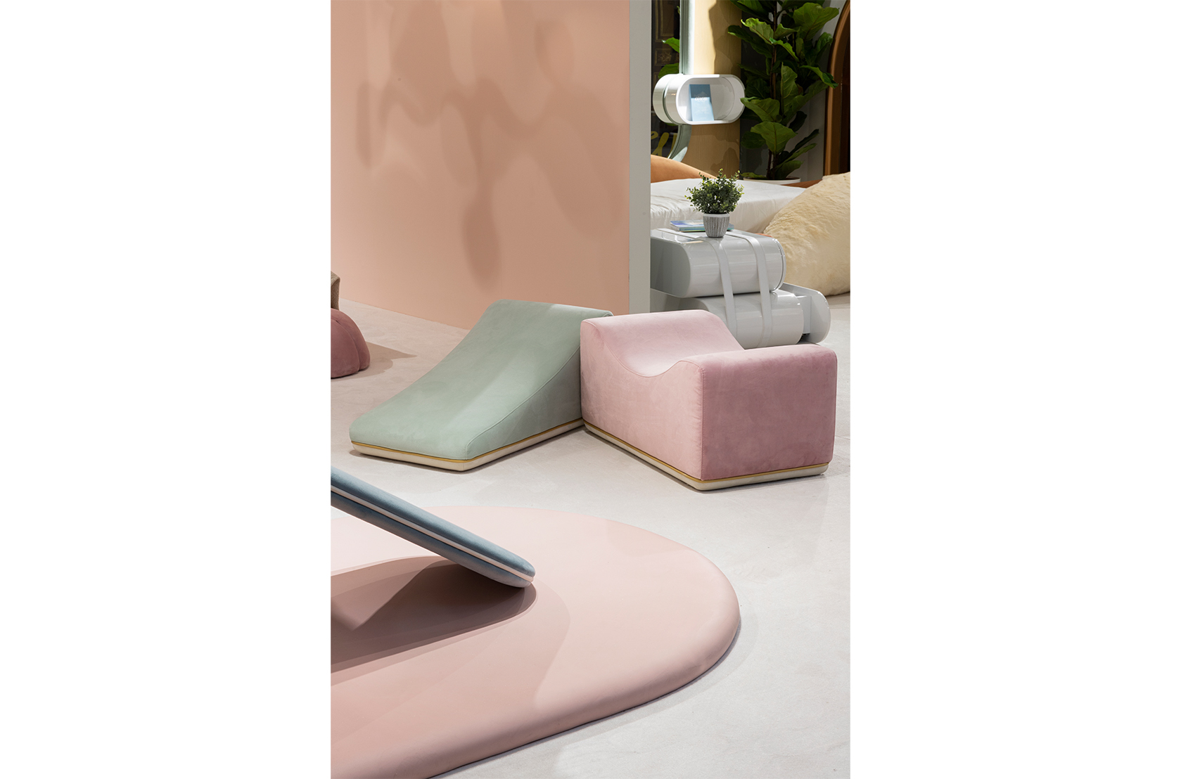 CIST703 Детские пуфики Пузыристый слайд Circu  - Вид №18