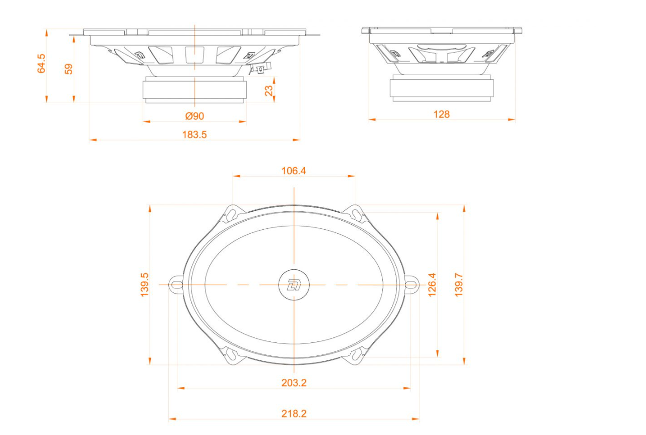 5471647 Среднечастотная акустическая система DL Audio Barracuda 57 STDN-0066698 - Вид №3