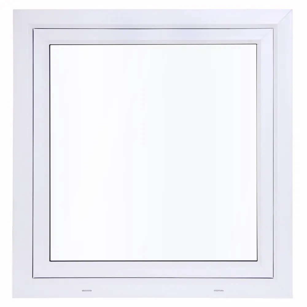 Пластиковое окно ПВХ Deceuninck одностворчатое 900x900 мм (ВхШ) однокамерный стеклопакет белый (с двух сторон) STLM-2160699 - Вид №3