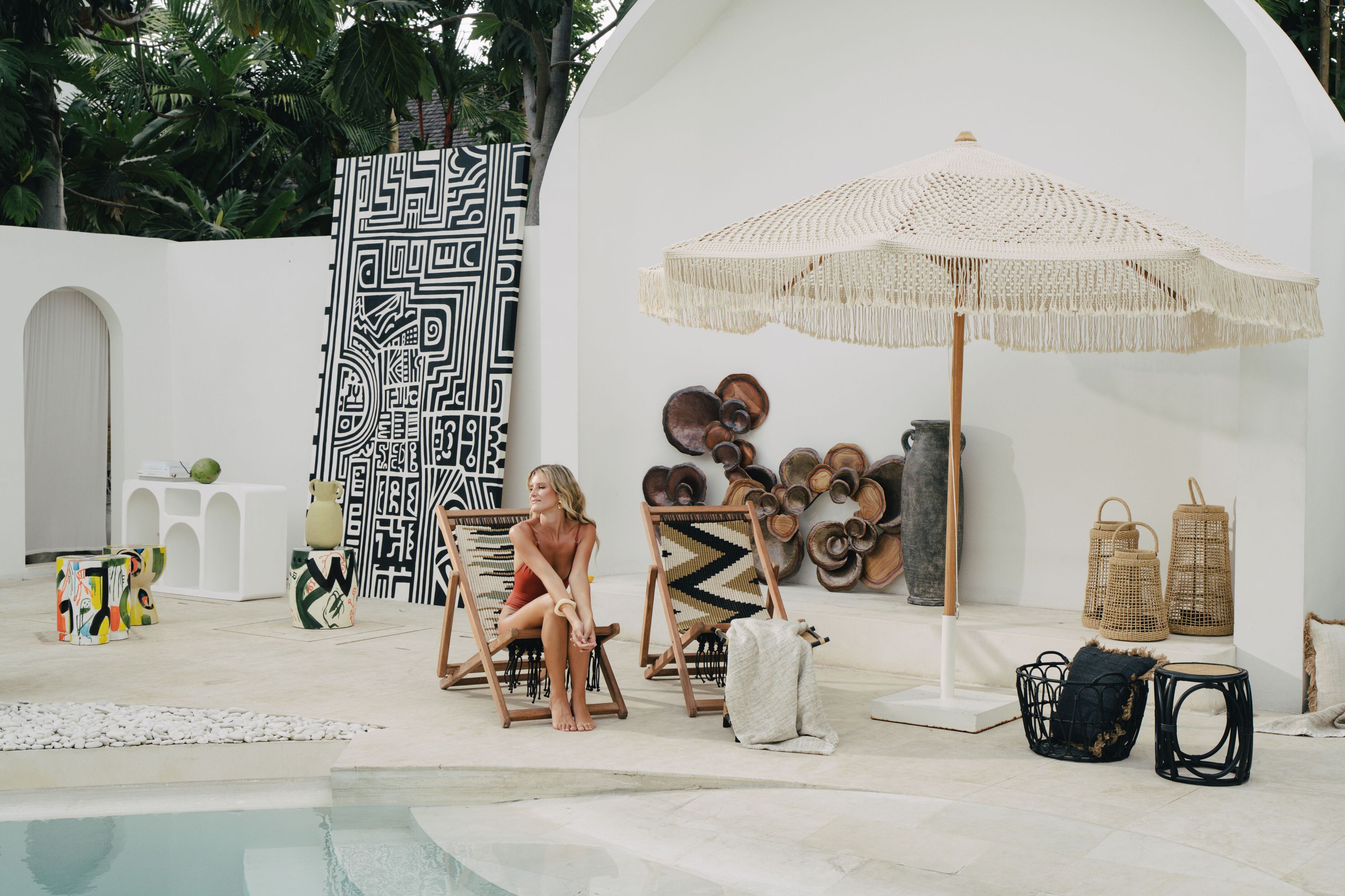 Кресло для отдыха из тикового дерева и веревки cbdesign Виареджо ARCH-00142467 - Вид №19