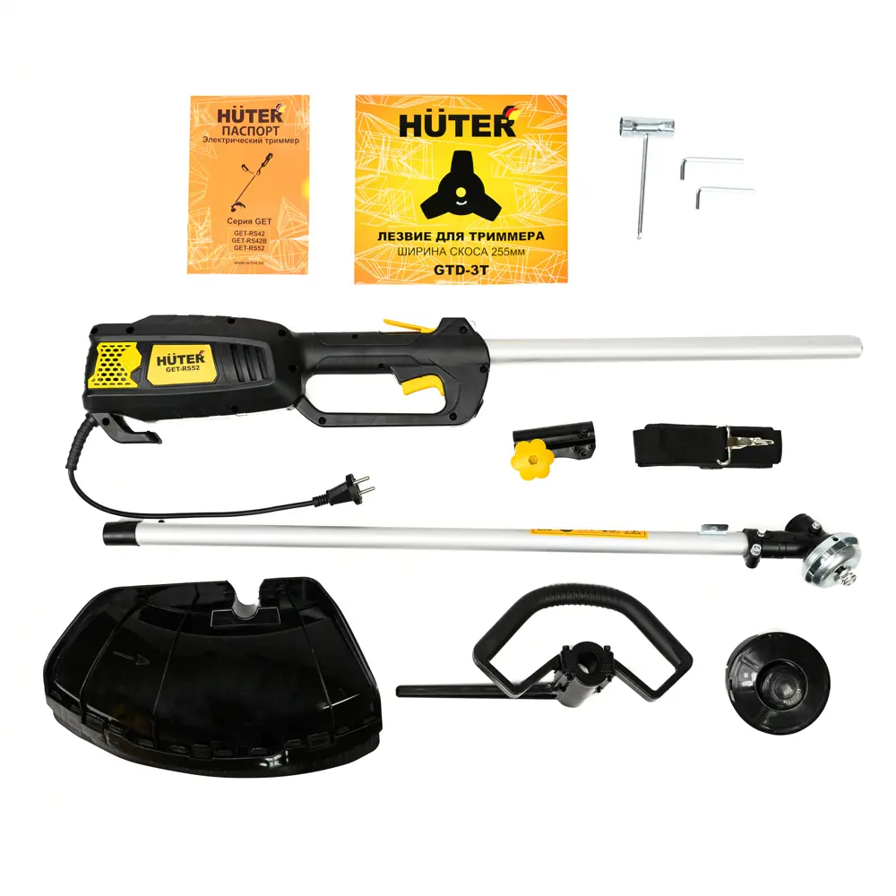 Электрический триммер Huter GET-RS52 с регулируемой штангой 84410348 STLM-1563660 - Вид №3