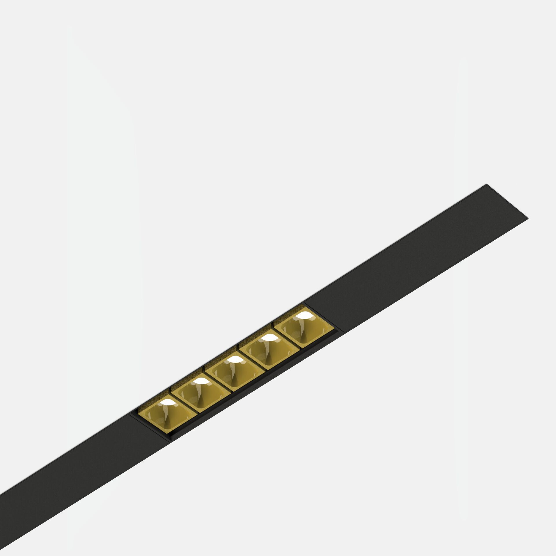 Утопленный экструдированный алюминиевый линейный профиль освещения Lucifero's файл ARCH-00134482 - Вид №3