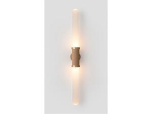 Стеклянный светодиодный настенный светильник