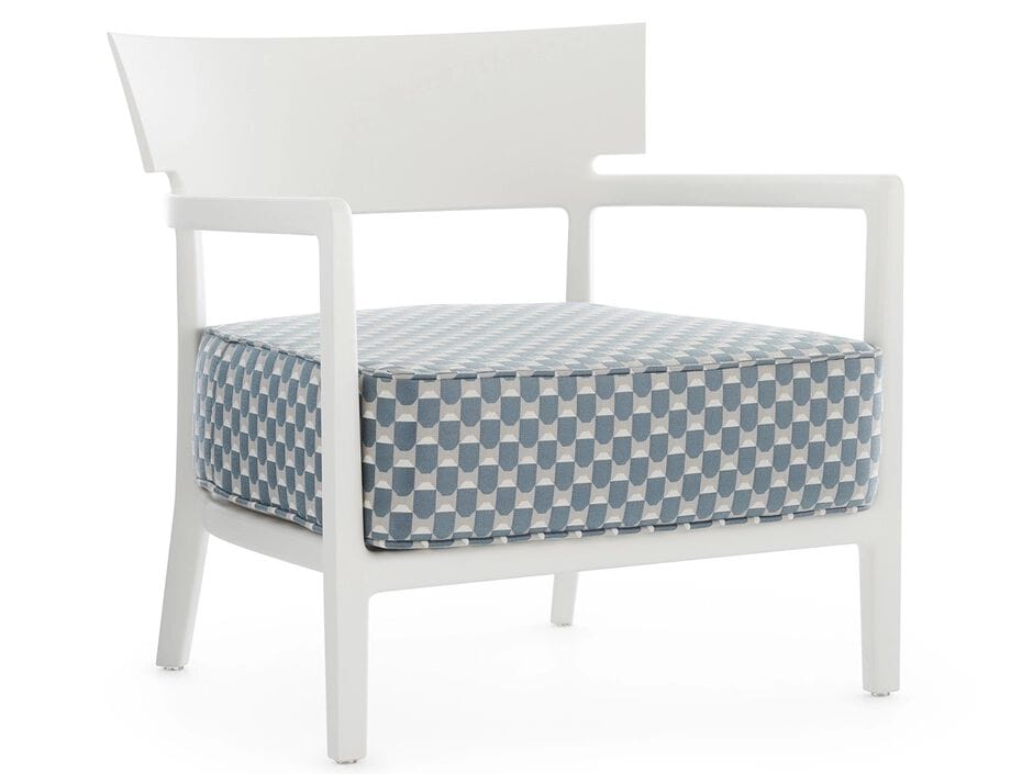 Съемное садовое кресло из поликарбоната и ткани с подлокотниками Kartell CARA LIBERTY ARCH-00029641 - Вид №16