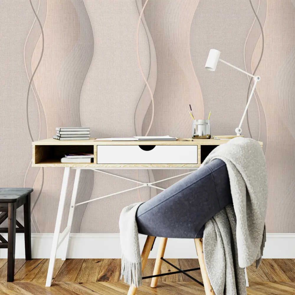 Обои флизелиновые Palitra Family Memfis бежевые 1.06 м FM71666-24 STLM-2153232 - Вид №2