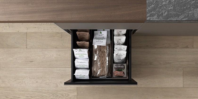 VALCUCINE Кухня из непрозрачного стекла и ящик из камня кардозо Genius loci sun-id-1479373 - Вид №7