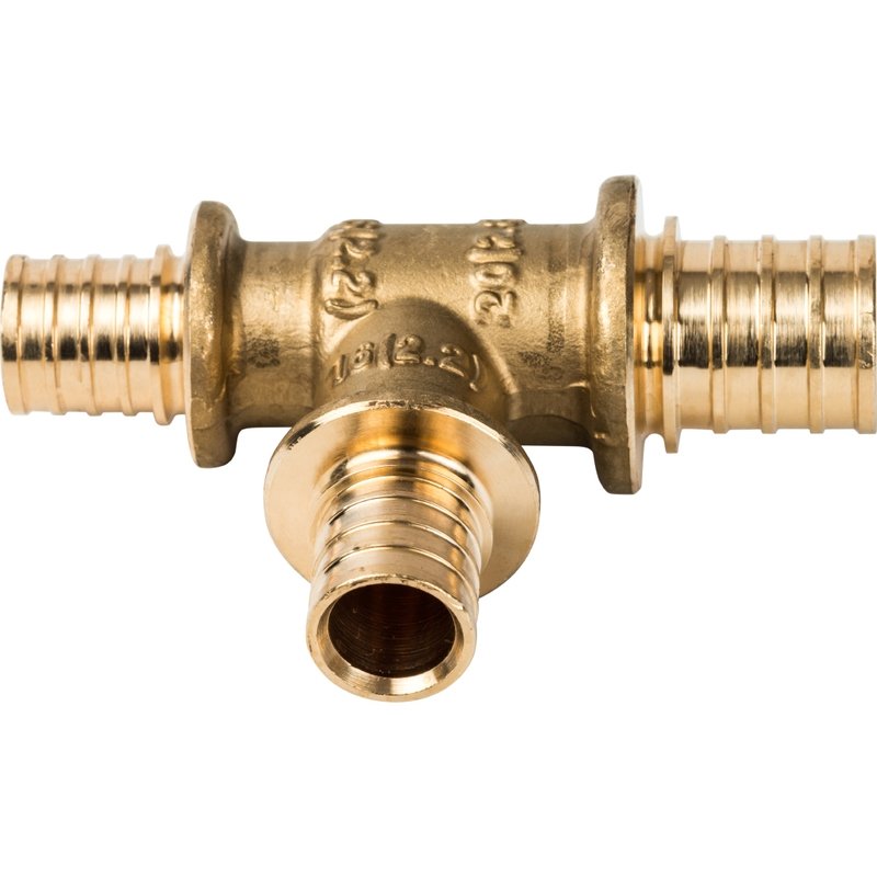 Тройник переходной 20x16x16 аксиальный для труб из сшитого полиэтилена STOUT SFA0014201616 - Вид №2