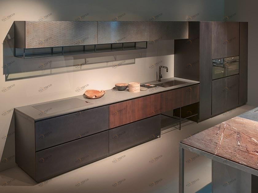 Xera by Arex Линейная кухня со встроенными ручками sun-id-1414690