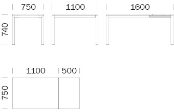Pedrali Раздвижной стол sun-id-1457528 - Вид №6
