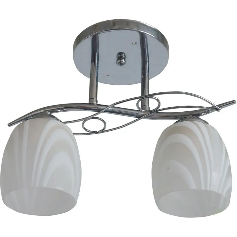 Люстра CALIPSO 2xE27x60Вт, металл хром 16526445 STLM-2152239 Santreyd 